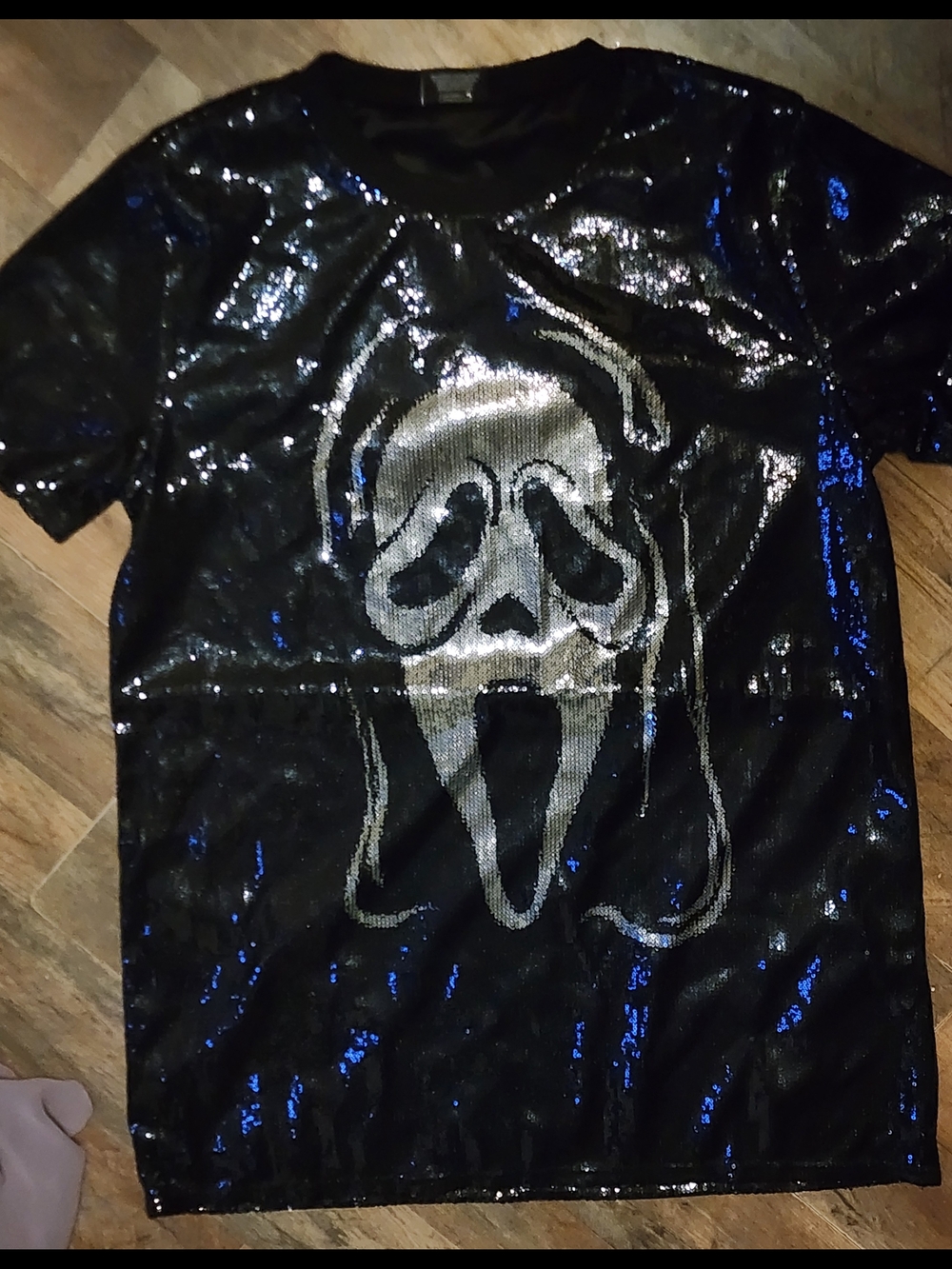 Sequin 'Scream' Top
